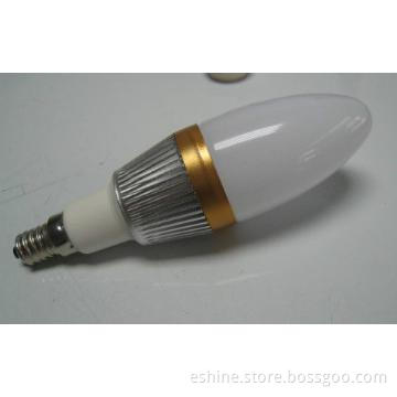 Warm White SMD LED Candle Bulb Light 4W